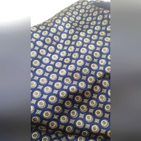 Satin Reversible Long Fringe Formal Scarf Men's - Picture 13 of 14